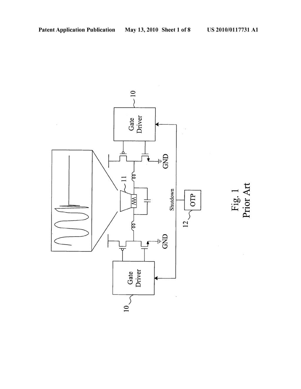 Thermal regulation of a class-D audio amplifier - diagram, schematic, and image 02