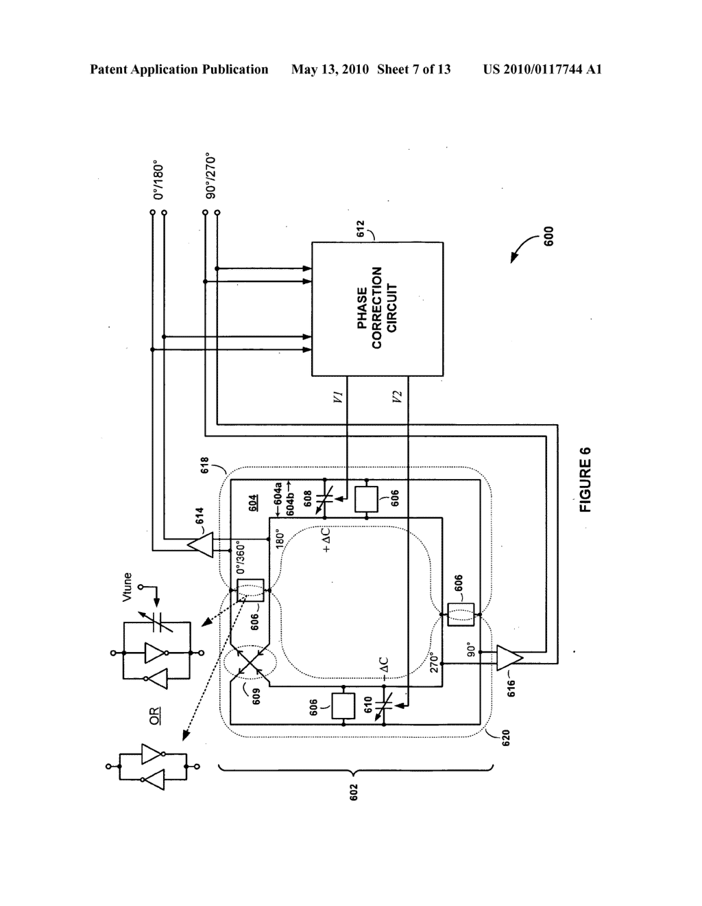 PHASE ERROR CORRECTION IN ROTARY TRAVELING WAVE OSCILLATORS - diagram, schematic, and image 08