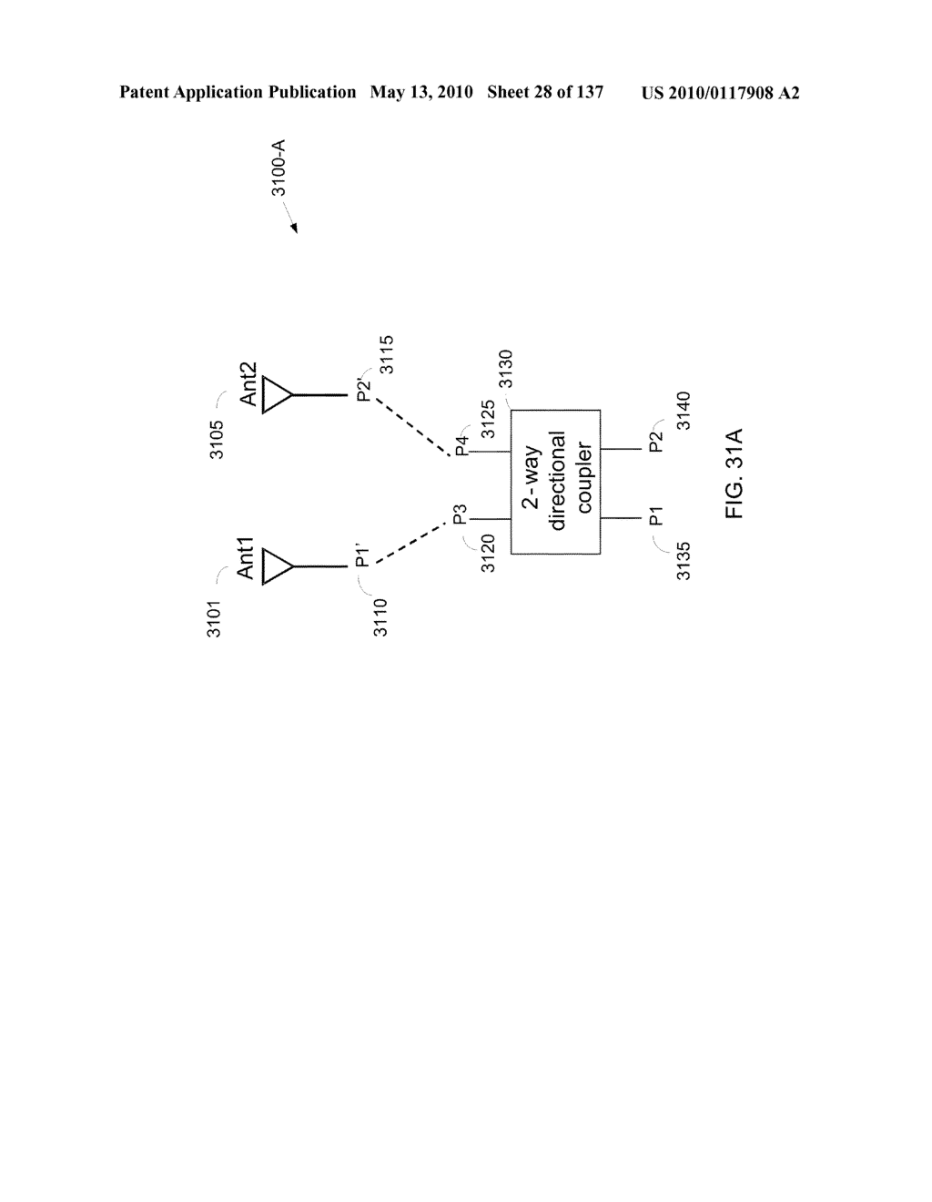 MULTI-METAMATERIAL-ANTENNA SYSTEMS WITH DIRECTIONAL COUPLERS - diagram, schematic, and image 29