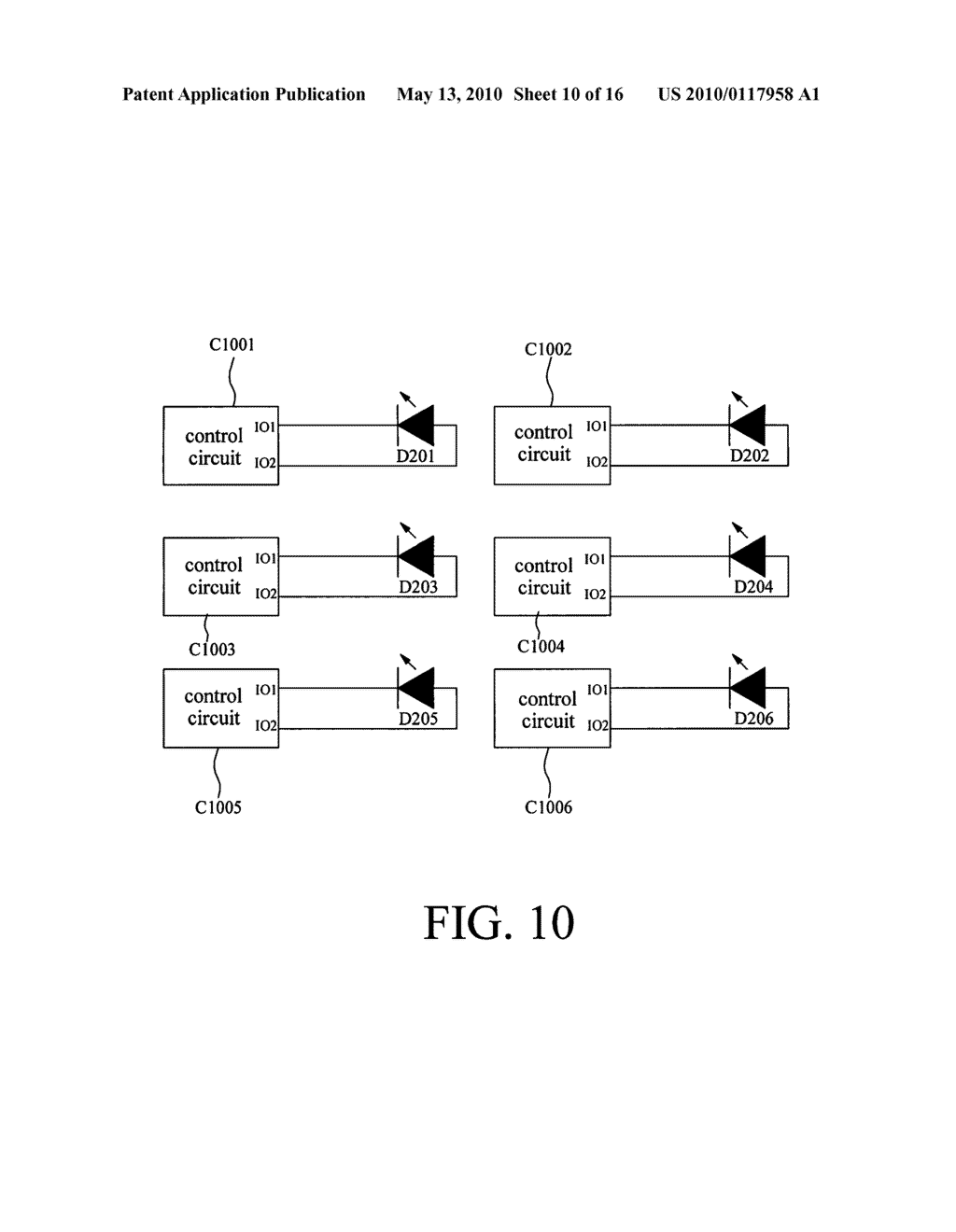 INFORMATION INPUT PANEL USING LIGHT EMITTED DIODE MATRIX - diagram, schematic, and image 11