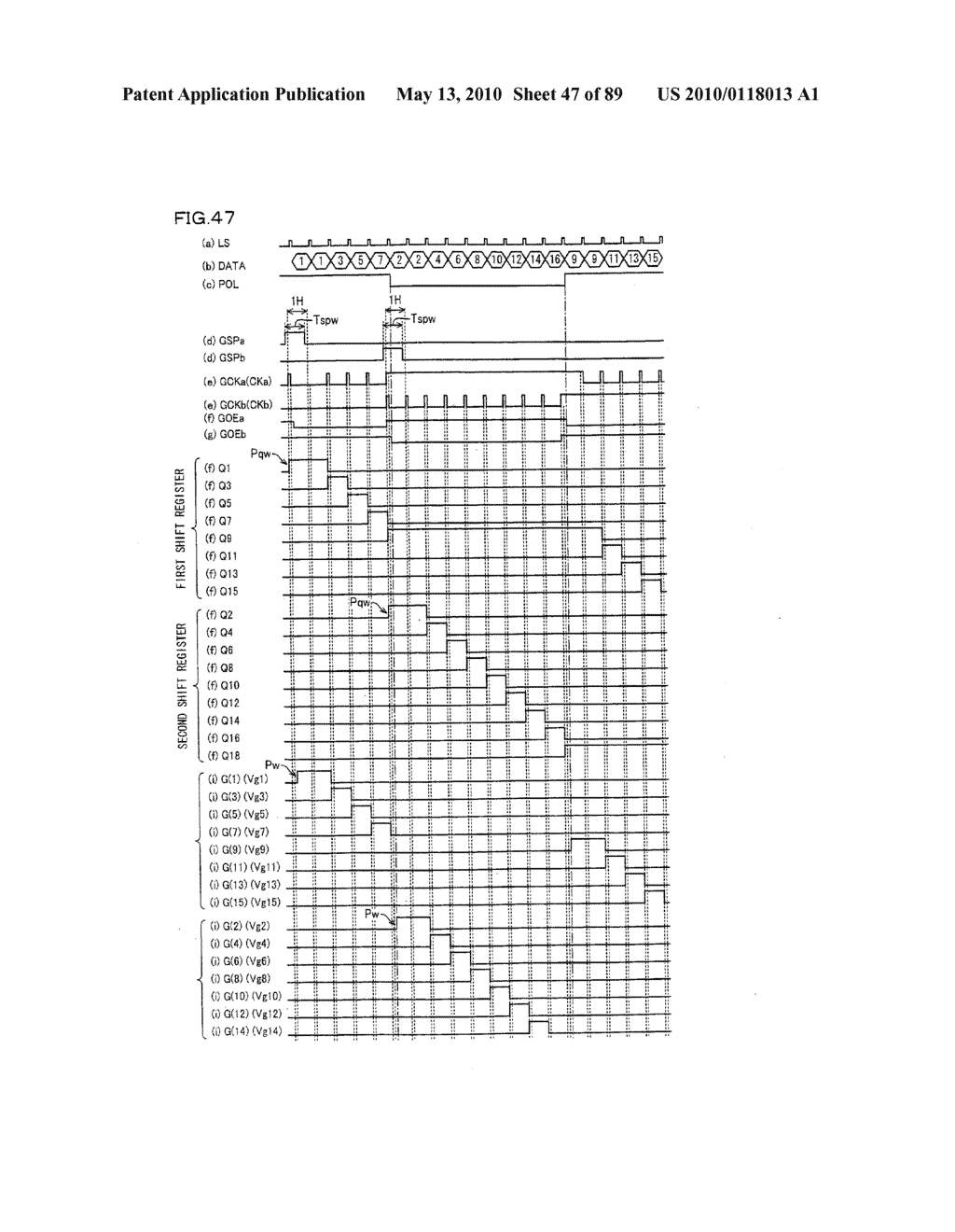 LIQUID CRYSTAL DISPLAY DEVICE, LIQUID CRYSTAL DISPLAY DEVICE DRIVE METHOD, AND TELEVISION RECEIVER - diagram, schematic, and image 48