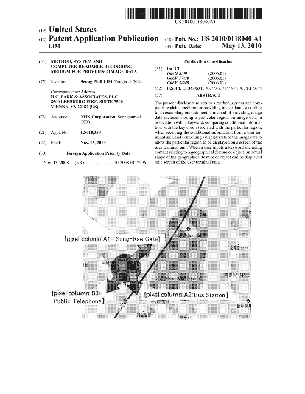 METHOD, SYSTEM AND COMPUTER-READABLE RECORDING MEDIUM FOR PROVIDING IMAGE DATA - diagram, schematic, and image 01