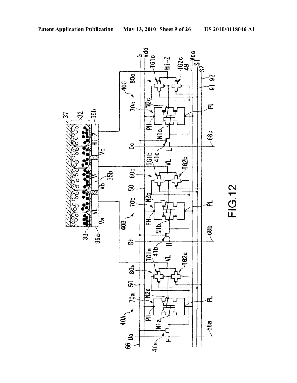 METHOD OF DRIVING ELECTROPHORETIC DISPLAY DEVICE, ELECTROPHORETIC DISPLAY DEVICE, AND ELECTRONIC APPARATUS - diagram, schematic, and image 10