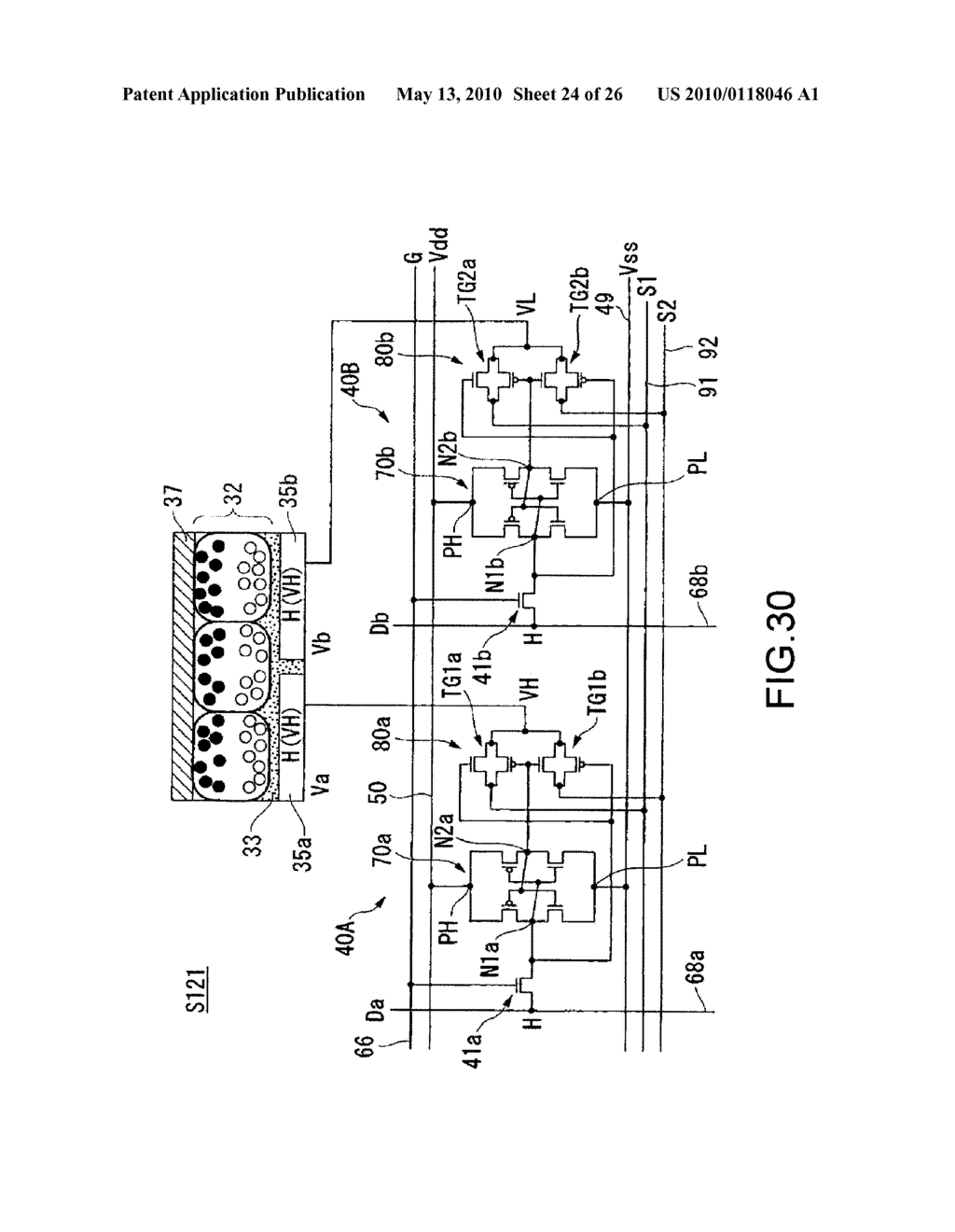 METHOD OF DRIVING ELECTROPHORETIC DISPLAY DEVICE, ELECTROPHORETIC DISPLAY DEVICE, AND ELECTRONIC APPARATUS - diagram, schematic, and image 25