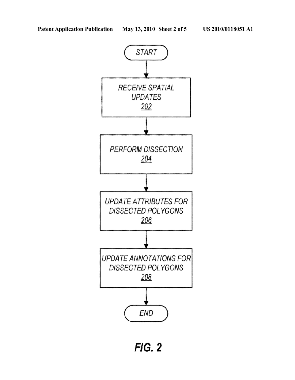 POLYGON DISSECTION IN A GEOGRAPHIC INFORMATION SYSTEM - diagram, schematic, and image 03