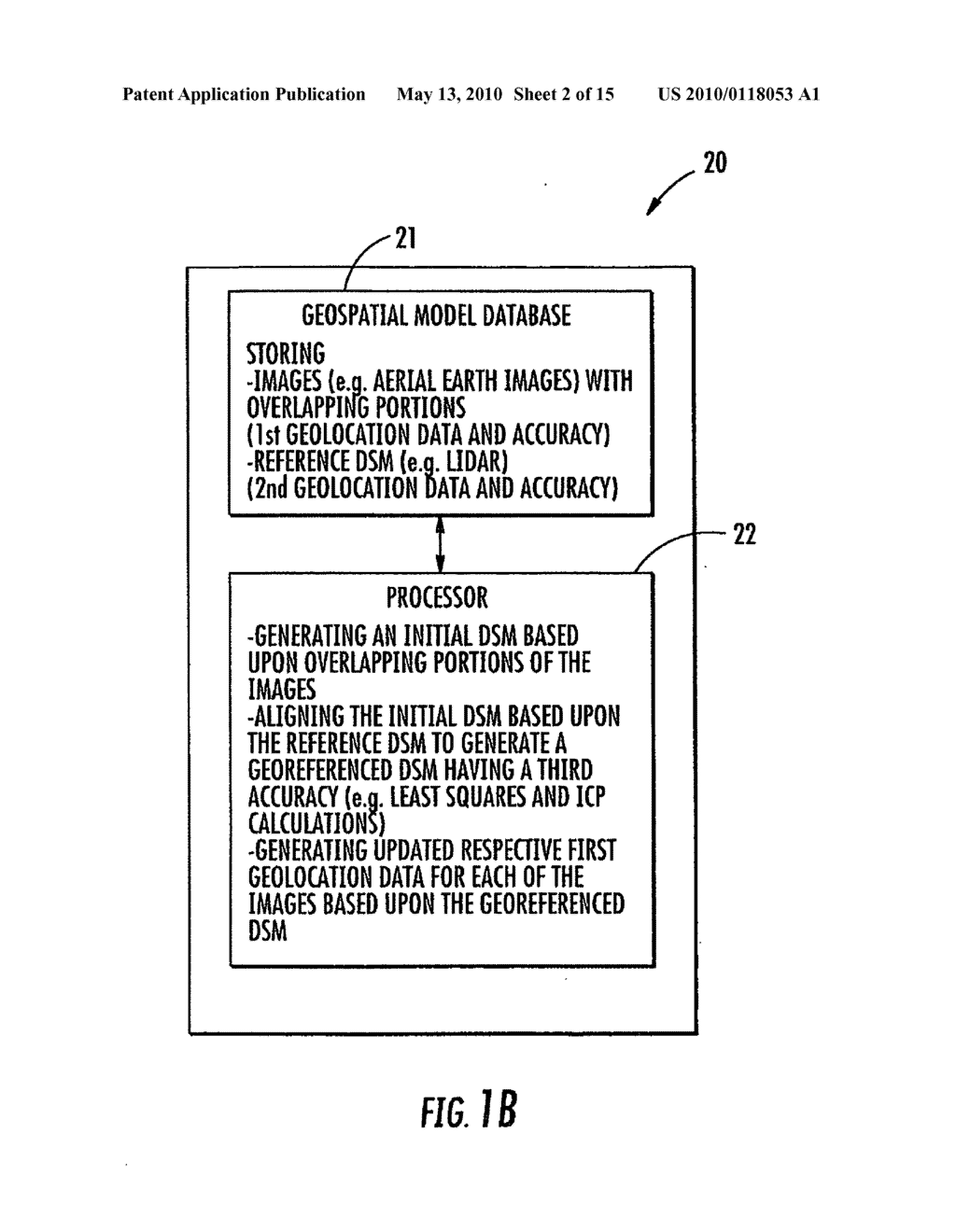 GEOSPATIAL MODELING SYSTEM FOR IMAGES AND RELATED METHODS - diagram, schematic, and image 03