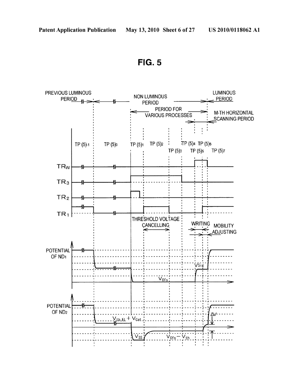 DISPLAY DEVICE, METHOD OF DRIVING DISPLAY DEVICE, AND COMPUTER PROGRAM - diagram, schematic, and image 07