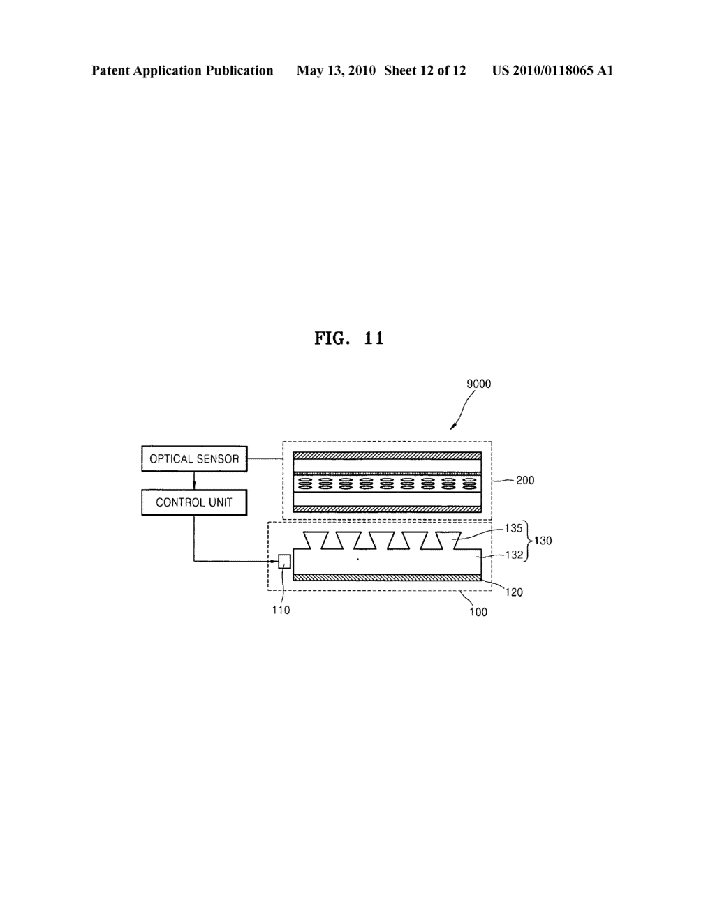 Transflective display apparatus having all-in-one type light guide plate - diagram, schematic, and image 13