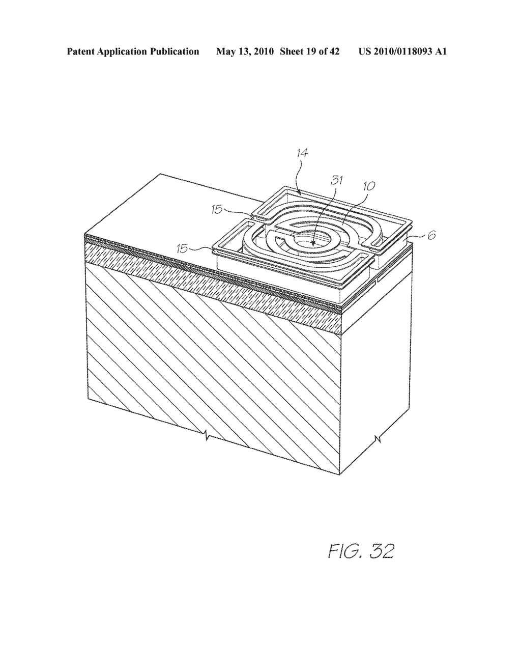 PRINTHEAD SYSTEM WITH SUBSTRATE CHANNEL SUPPORTING PRINTHEAD AND INK HOSE - diagram, schematic, and image 20