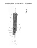 DEVICE FOR PRINTING TWO-DIMENSIONAL PARTS, PARTICULARLY PLASTIC CARDS diagram and image