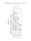 ACCESS TO INTERNET DATA THROUGH A TELEVISION SYSTEM diagram and image