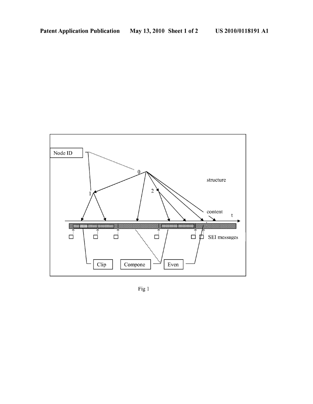 METHOD TO TRANSMIT VIDEO DATA IN A DATA STREAM AND ASSOCIATED METADATA - diagram, schematic, and image 02