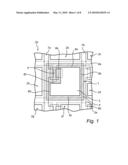 REFLECTIVE DISPLAY PANEL AND METHOD FOR MANUFACTURING SUCH A DISPLAY PANEL diagram and image