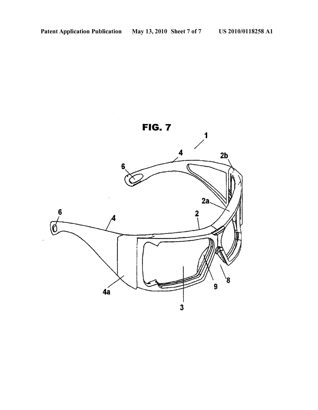 INDUSTRIAL SAFETY GOGGLES WITH FRAME FOR OPHTHALMIC MICAS AND IMPACT PROTECTION MICA - diagram, schematic, and image 08