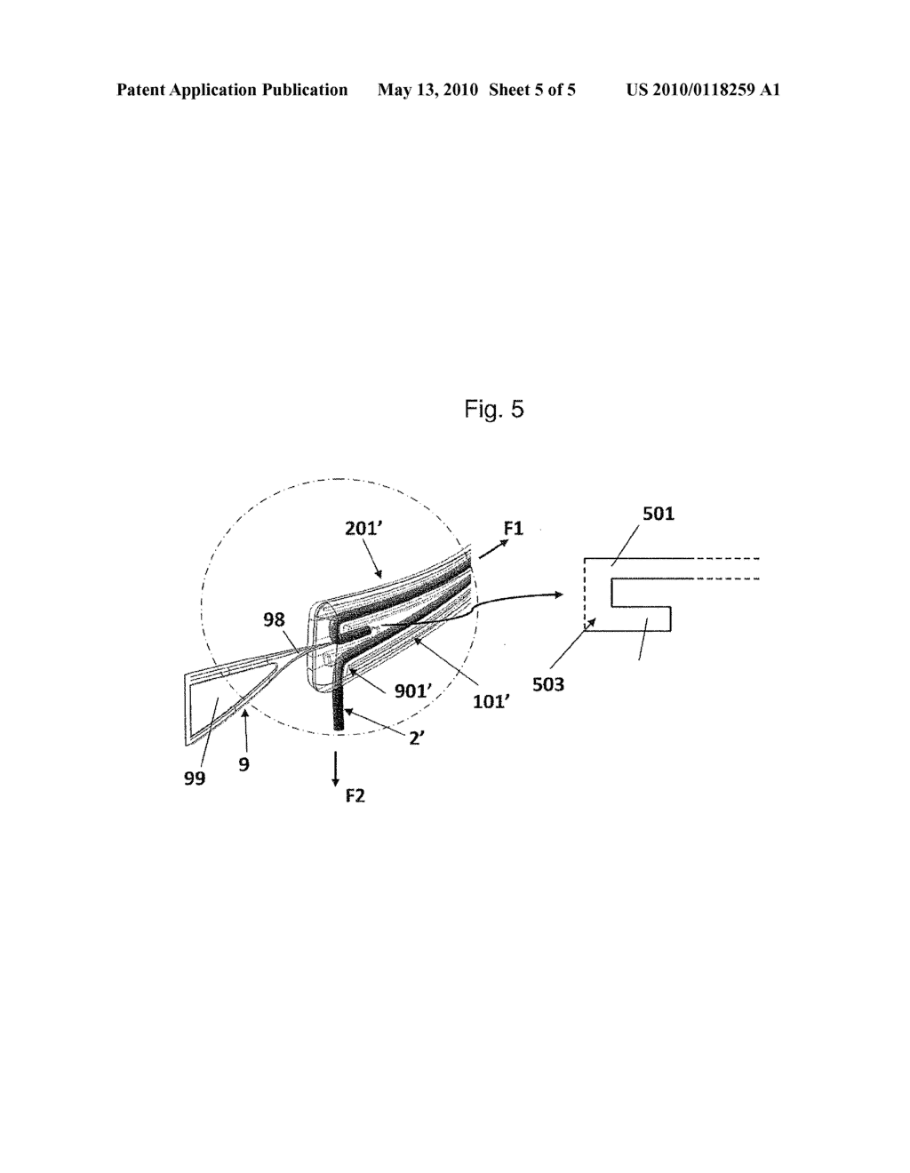 TEMPLE FOR EYEGLASS - diagram, schematic, and image 06