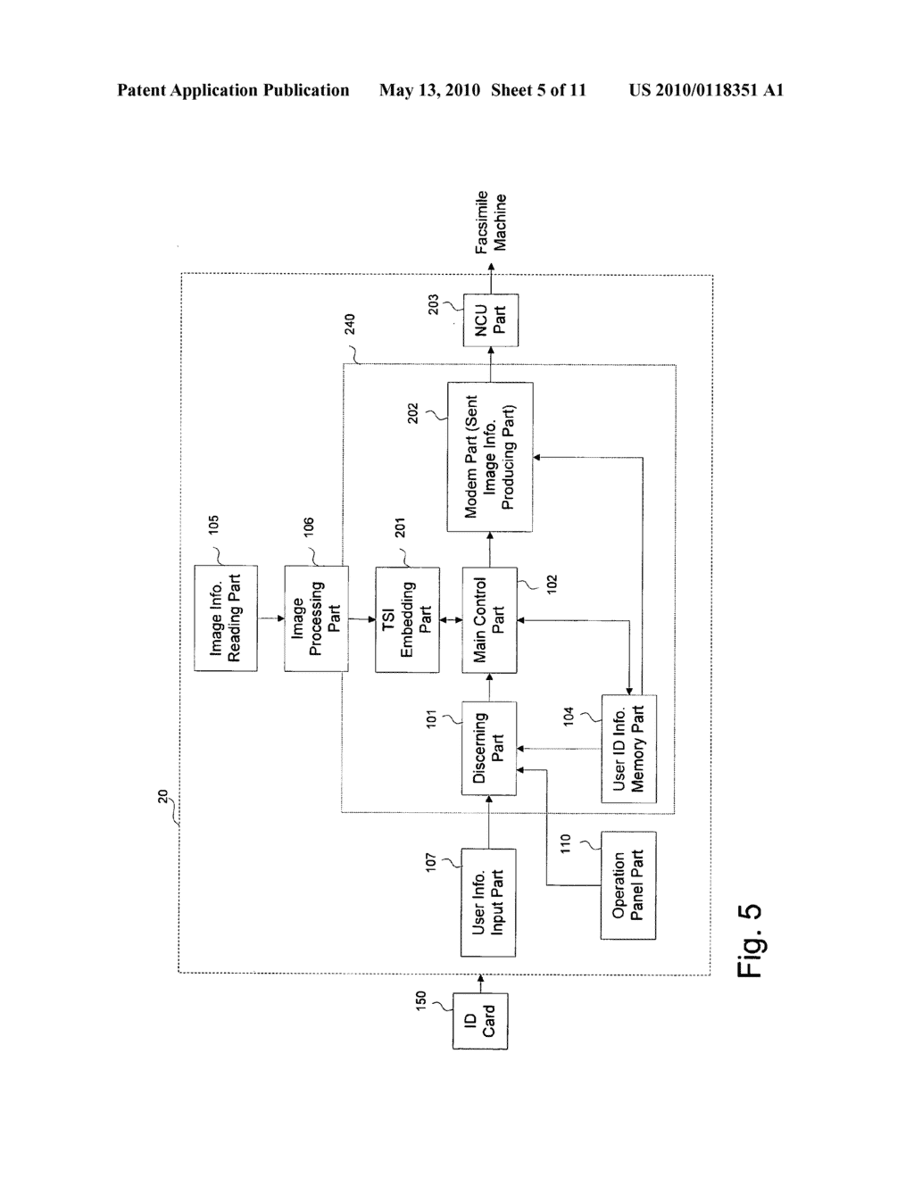 Image reading device and controlling program of the same - diagram, schematic, and image 06