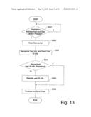 Image reading device and controlling program of the same diagram and image