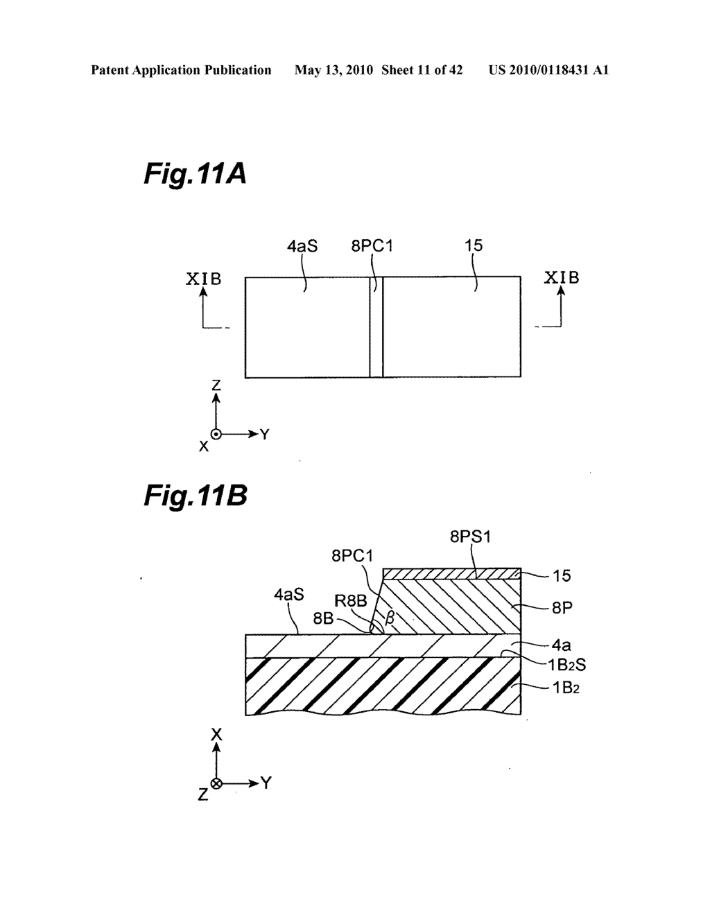 THERMALLY ASSISTED MAGNETIC HEAD HAVING AN ASYMMETRIC PLASMON ANTENNA AND MANUFACTURING METHOD THEREOF - diagram, schematic, and image 12