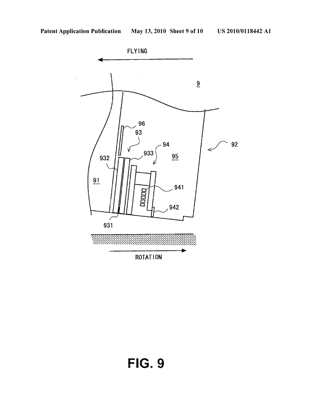 HEAD-SLIDER WITH PROTRUSION CONTROL STRUCTURE AND MANUFACTURING METHOD OF THE HEAD-SLIDER WITH PROTRUSION CONTROL STRUCTURE - diagram, schematic, and image 10