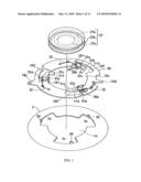 DISK-CHUCKING DEVICE diagram and image