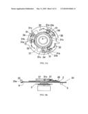 DISK-CHUCKING DEVICE diagram and image