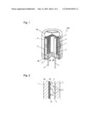 SOLID ELECTROLYTIC CAPACITOR AND METHOD OF MANUFACTURING THE SAME diagram and image