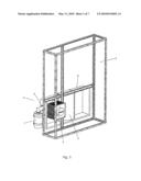 System for Recirculation of Air in a Component of a Wind Turbine diagram and image