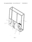 System for Recirculation of Air in a Component of a Wind Turbine diagram and image