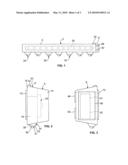 Lighting strip shower cleaner diagram and image