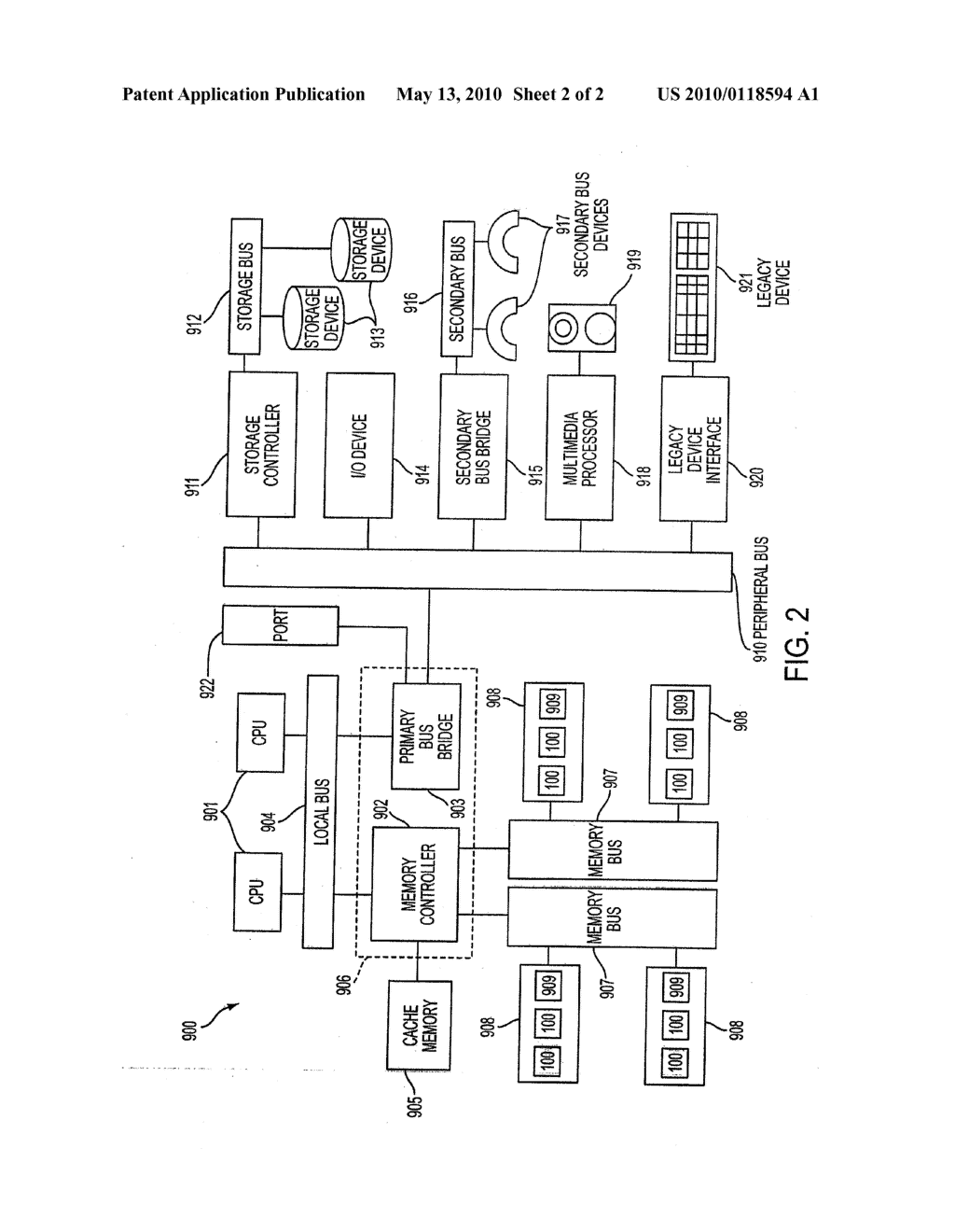 METHOD AND APPARATUS PROVIDING A CROSS-POINT MEMORY ARRAY USING A VARIABLE RESISTANCE MEMORY CELL AND CAPACITANCE - diagram, schematic, and image 03