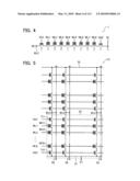 NON-VOLATILE SEMICONDUCTOR MEMORY DEVICE HAVING NON-SELECTED WORD LINES ADJACENT TO SELECTED WORD LINES BEING CHARGED AT DIFFERENT TIMING FOR PROGRAM DISTURB CONTROL diagram and image