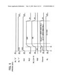 NON-VOLATILE SEMICONDUCTOR MEMORY DEVICE HAVING NON-SELECTED WORD LINES ADJACENT TO SELECTED WORD LINES BEING CHARGED AT DIFFERENT TIMING FOR PROGRAM DISTURB CONTROL diagram and image