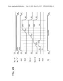 NON-VOLATILE SEMICONDUCTOR MEMORY DEVICE HAVING NON-SELECTED WORD LINES ADJACENT TO SELECTED WORD LINES BEING CHARGED AT DIFFERENT TIMING FOR PROGRAM DISTURB CONTROL diagram and image