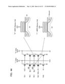 NON-VOLATILE SEMICONDUCTOR MEMORY DEVICE HAVING NON-SELECTED WORD LINES ADJACENT TO SELECTED WORD LINES BEING CHARGED AT DIFFERENT TIMING FOR PROGRAM DISTURB CONTROL diagram and image