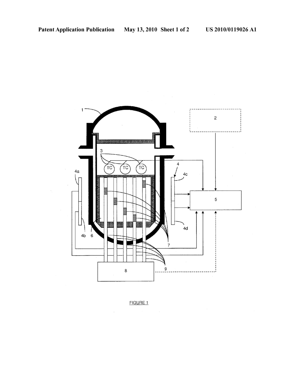 Method for Determining the Three-Dimensional Power Distribution of the Core of a Nuclear Reactor - diagram, schematic, and image 02