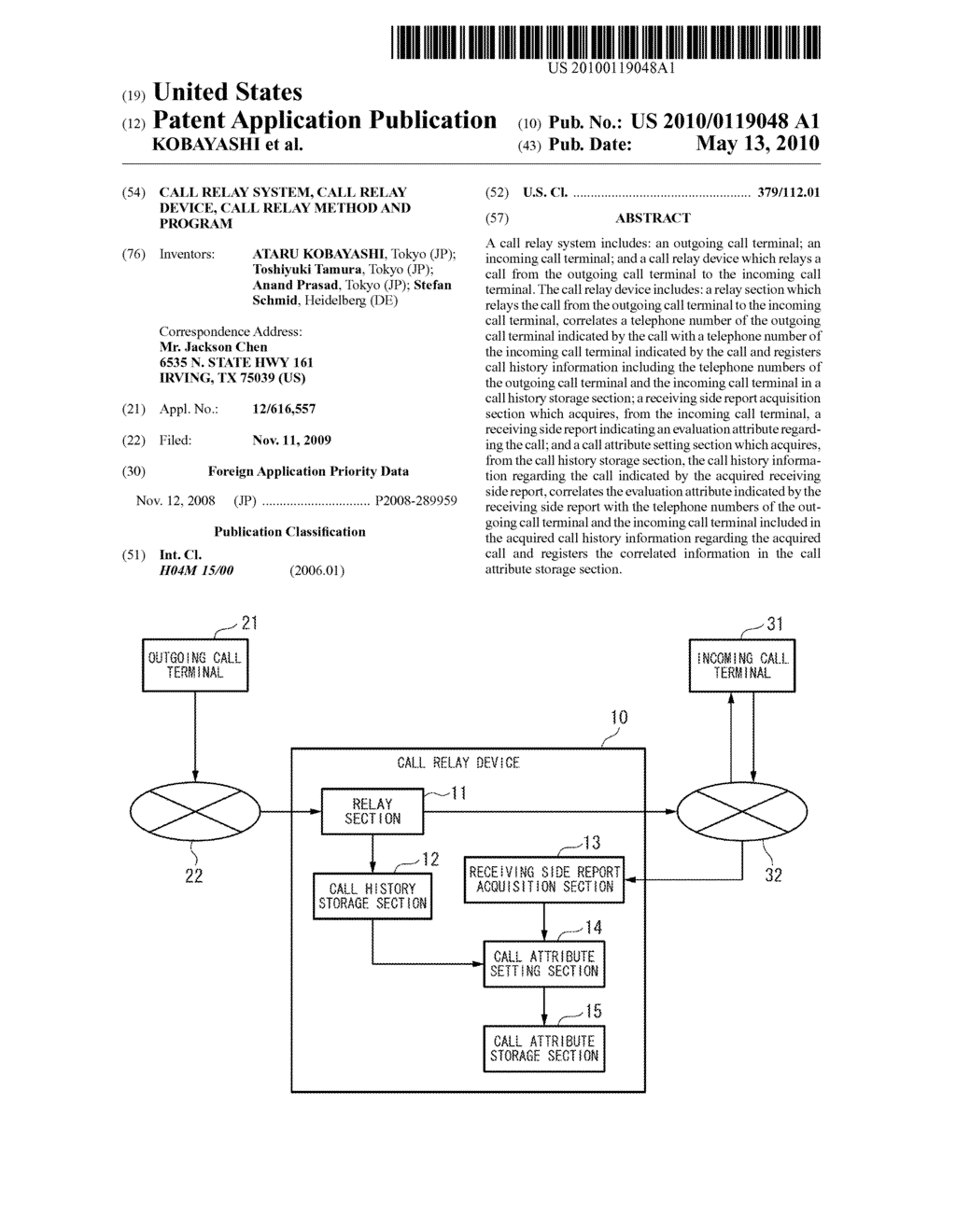 CALL RELAY SYSTEM, CALL RELAY DEVICE, CALL RELAY METHOD AND PROGRAM - diagram, schematic, and image 01