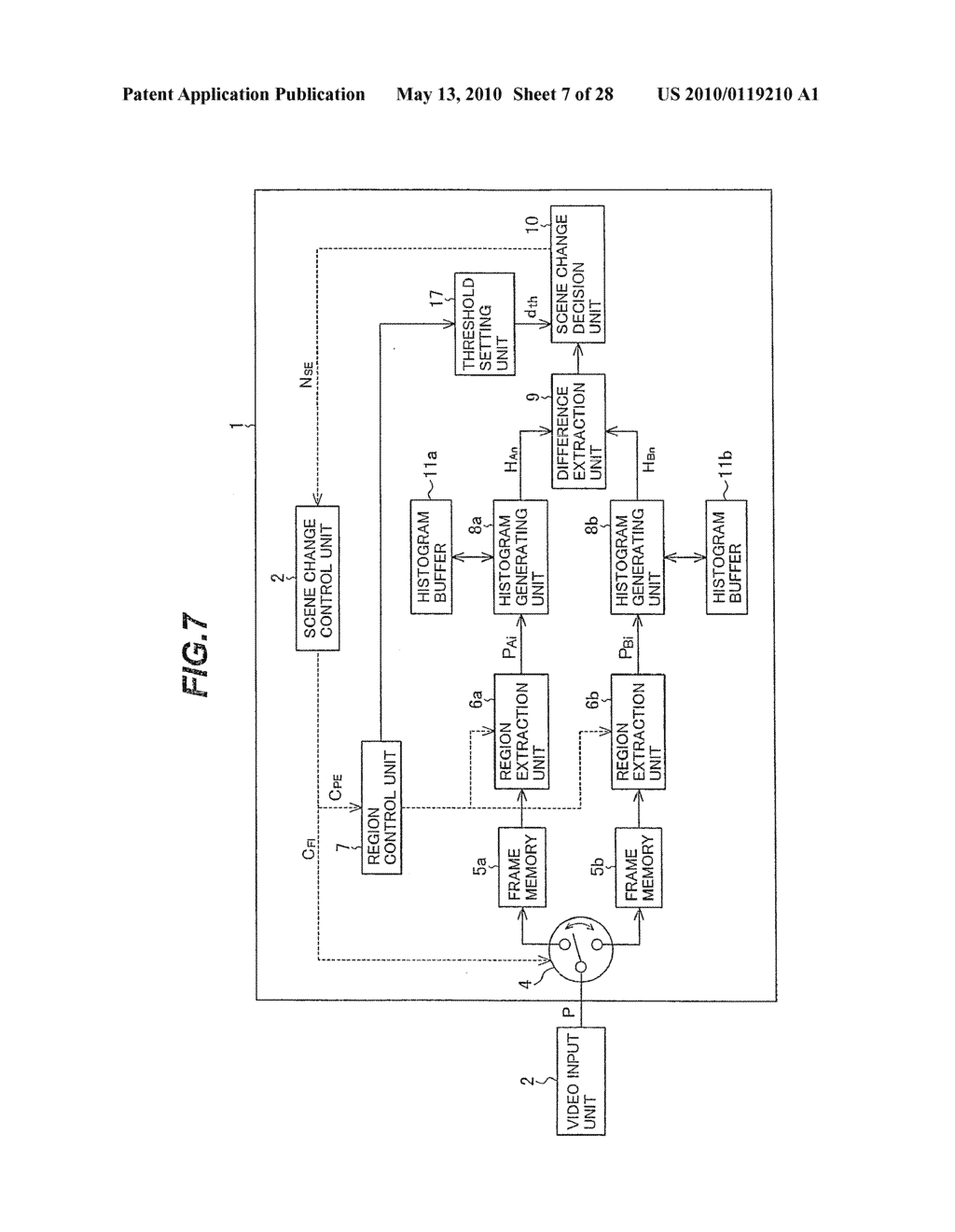 IMAGE DIFFERENCE DETECTION METHOD AND APPARATUS, SCENE CHANGE DETECTION METHOD AND APPARATUS, AND IMAGE DIFFERENCE VALUE DETECTION METHOD AND APPARATUS - diagram, schematic, and image 08