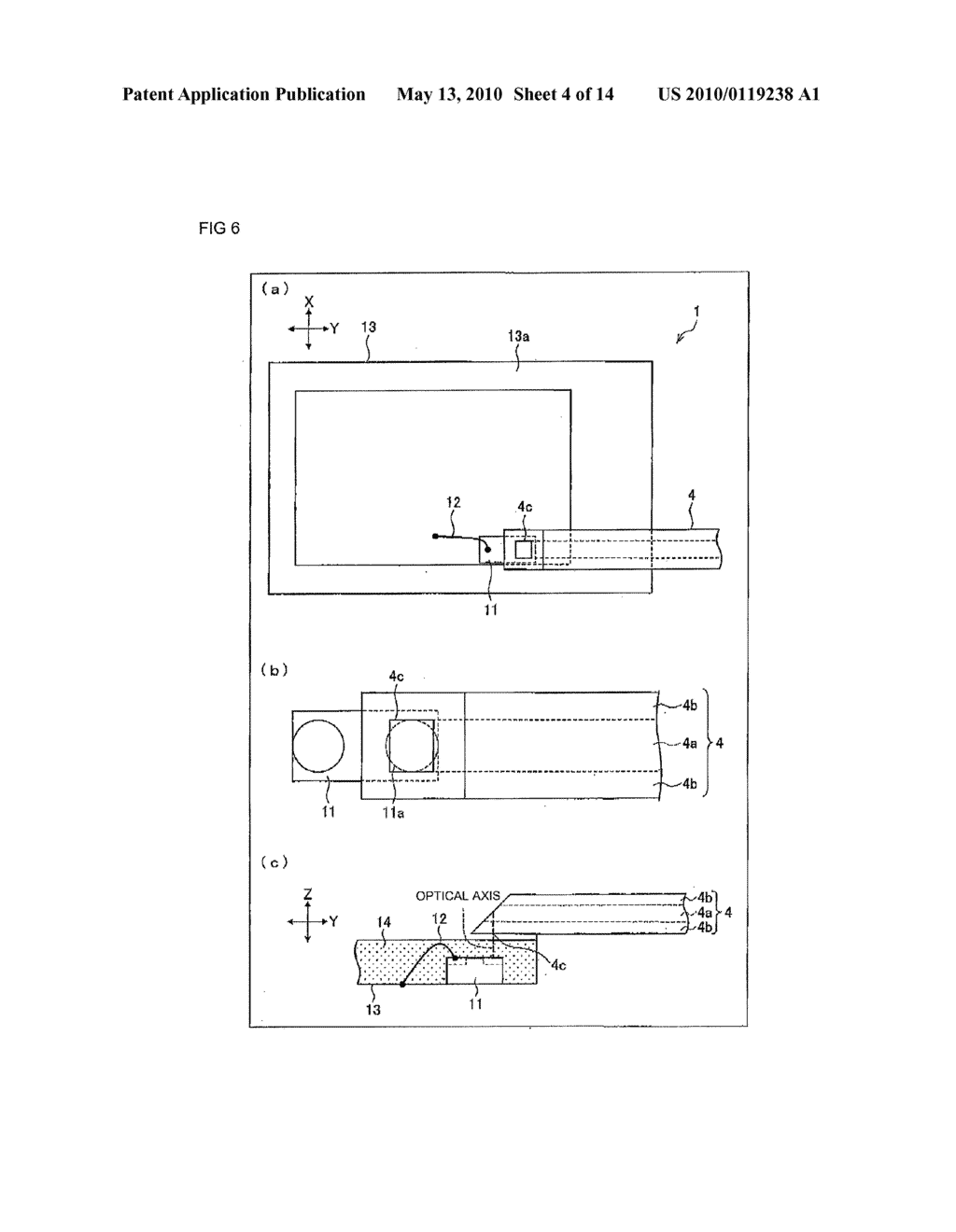 LIGHT TRANSMISSION PATH PACKAGE, LIGHT TRANSMISSION MODULE, ELECTRONIC DEVICE AND METHOD FOR MANUFACTURING LIGHT TRANSMISSION MODULE - diagram, schematic, and image 05