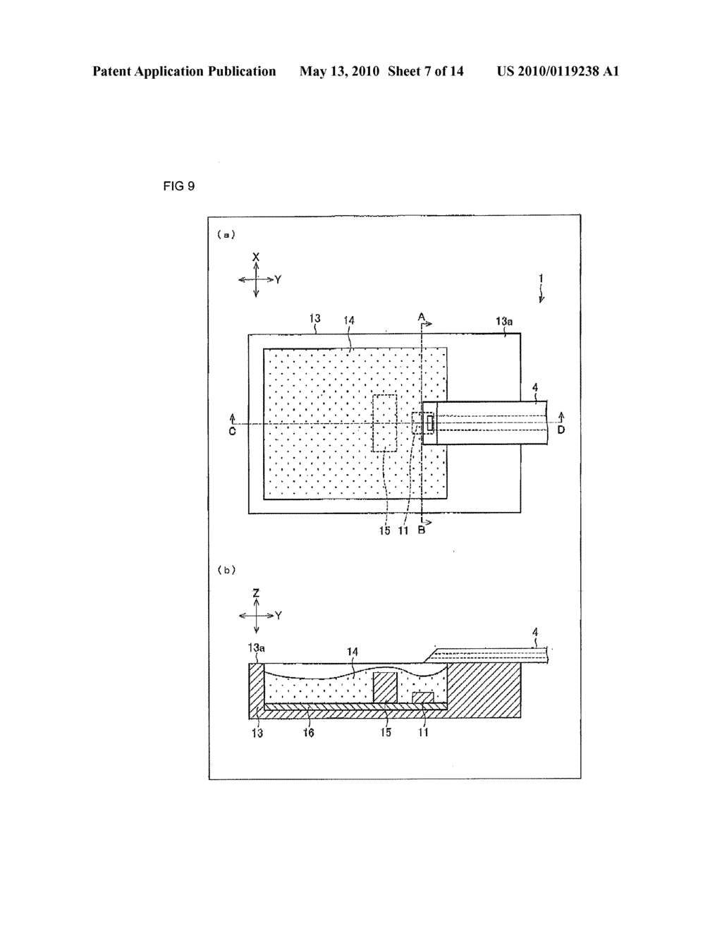 LIGHT TRANSMISSION PATH PACKAGE, LIGHT TRANSMISSION MODULE, ELECTRONIC DEVICE AND METHOD FOR MANUFACTURING LIGHT TRANSMISSION MODULE - diagram, schematic, and image 08