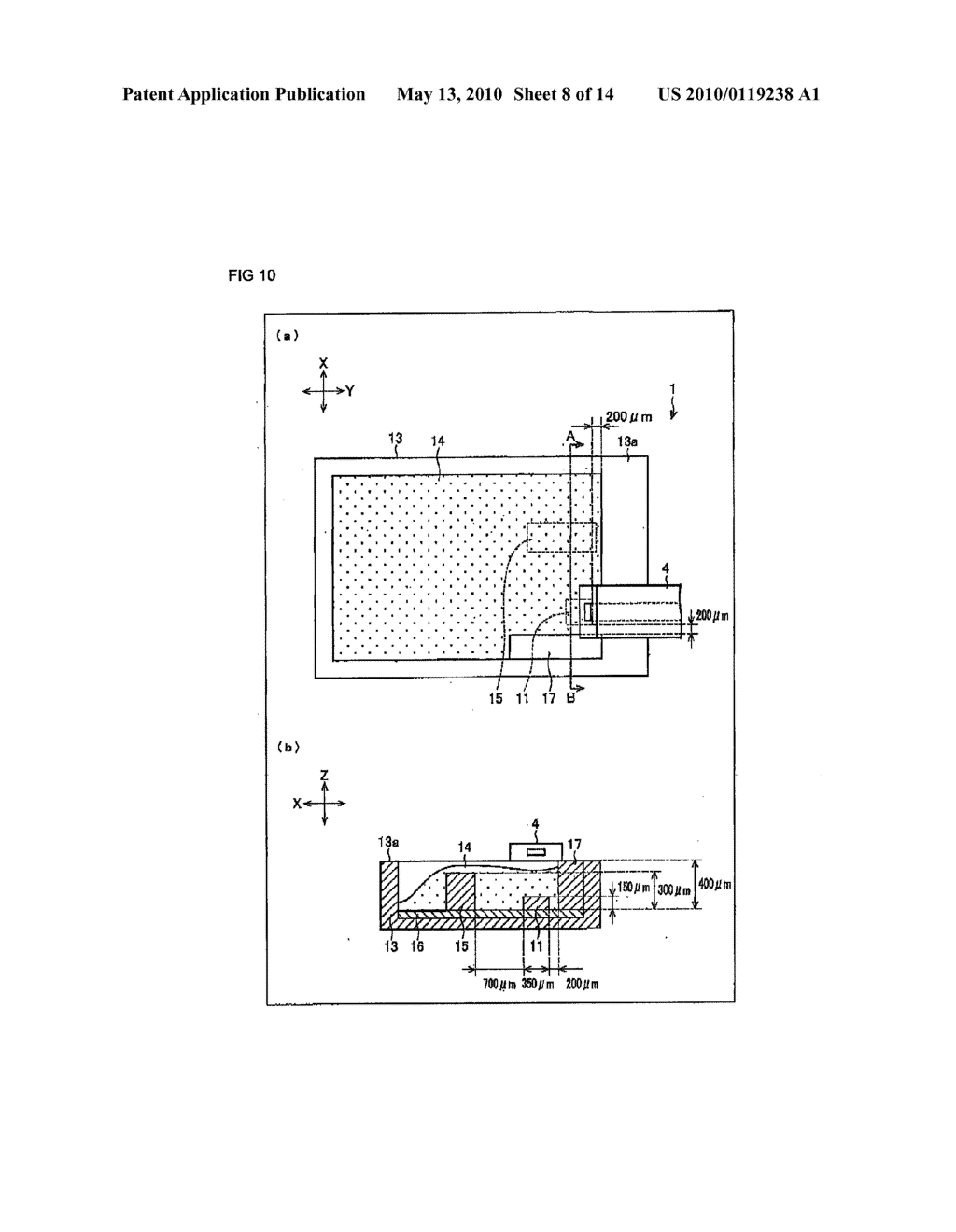 LIGHT TRANSMISSION PATH PACKAGE, LIGHT TRANSMISSION MODULE, ELECTRONIC DEVICE AND METHOD FOR MANUFACTURING LIGHT TRANSMISSION MODULE - diagram, schematic, and image 09