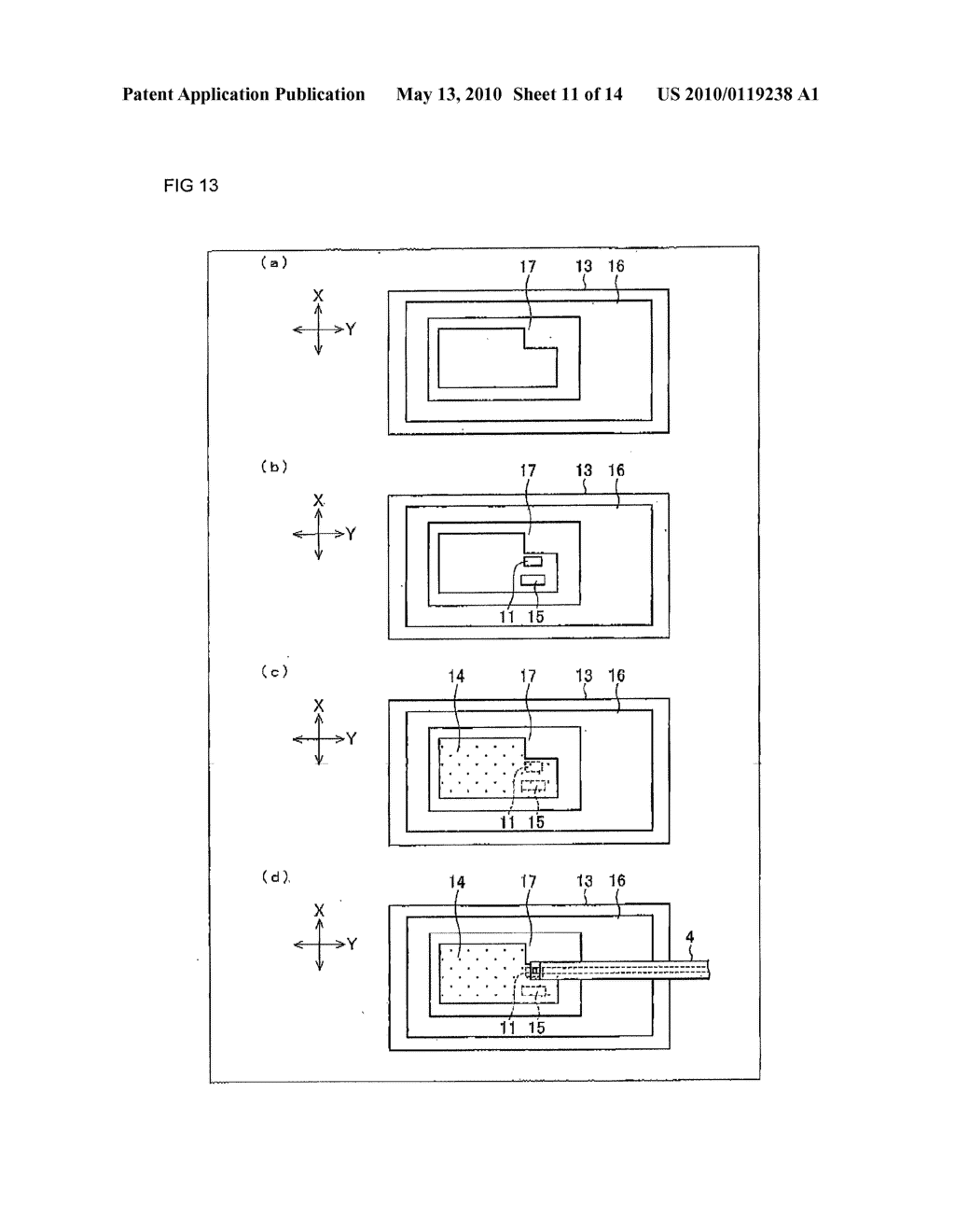 LIGHT TRANSMISSION PATH PACKAGE, LIGHT TRANSMISSION MODULE, ELECTRONIC DEVICE AND METHOD FOR MANUFACTURING LIGHT TRANSMISSION MODULE - diagram, schematic, and image 12