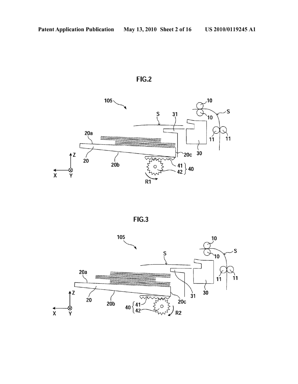 PAPER DISCHARGE DEVICE AND IMAGE FORMING APPARATUS - diagram, schematic, and image 03