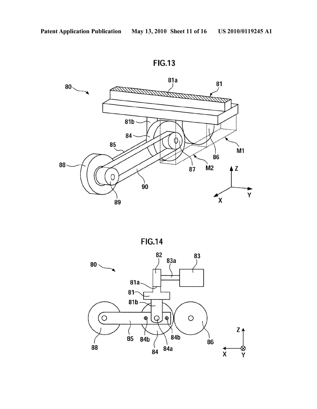 PAPER DISCHARGE DEVICE AND IMAGE FORMING APPARATUS - diagram, schematic, and image 12