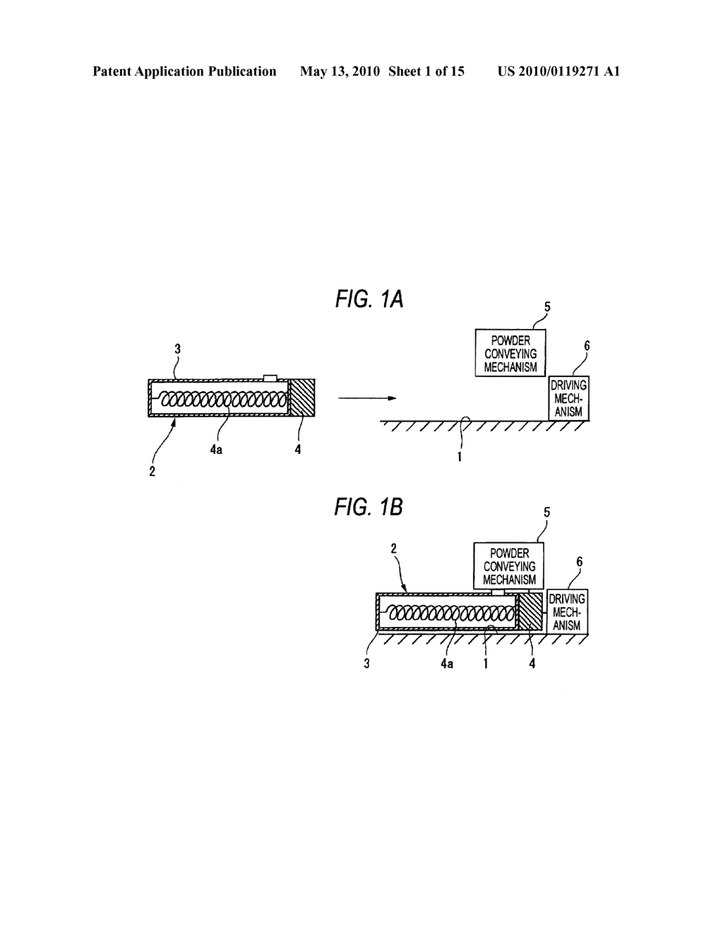 STORAGE CONTAINER, POWDER PROCESSING DEVICE, AND IMAGE FORMING APPARATUS USING THE SAME - diagram, schematic, and image 02