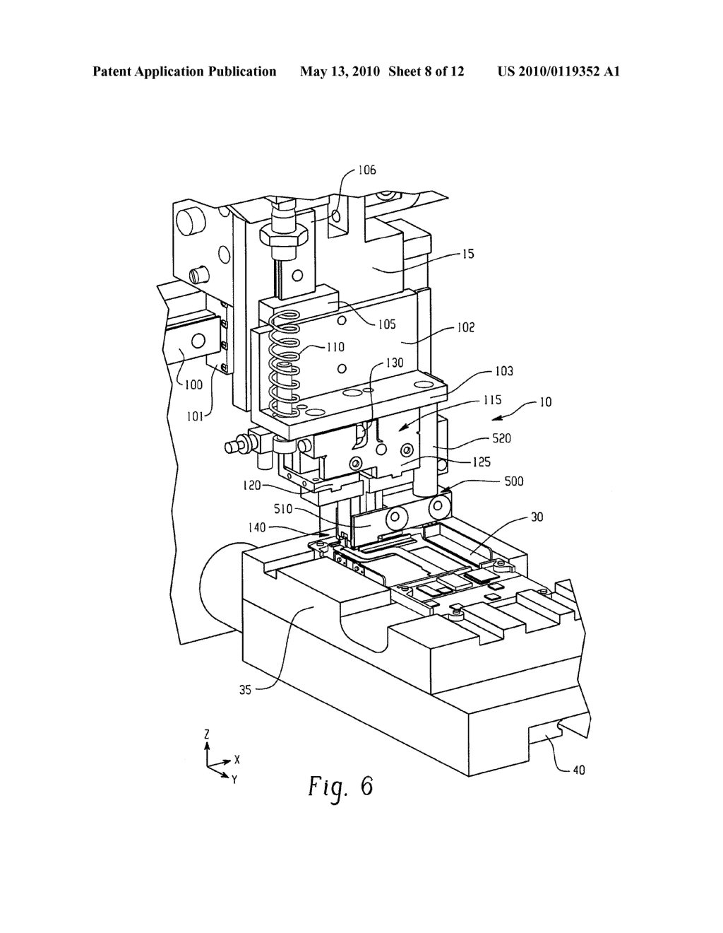 Camera Module Insertion Machine With Gripper - diagram, schematic, and image 09