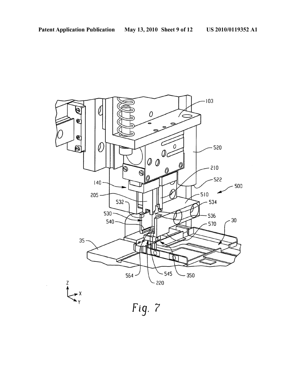 Camera Module Insertion Machine With Gripper - diagram, schematic, and image 10