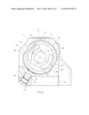 Pump unit comprising a main pump and a charge pump with a variable pump capacity diagram and image