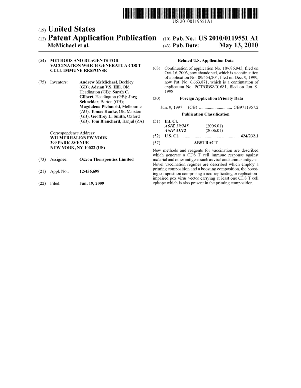 Methods and reagents for vaccination which generate a CD8 T cell immune response - diagram, schematic, and image 01