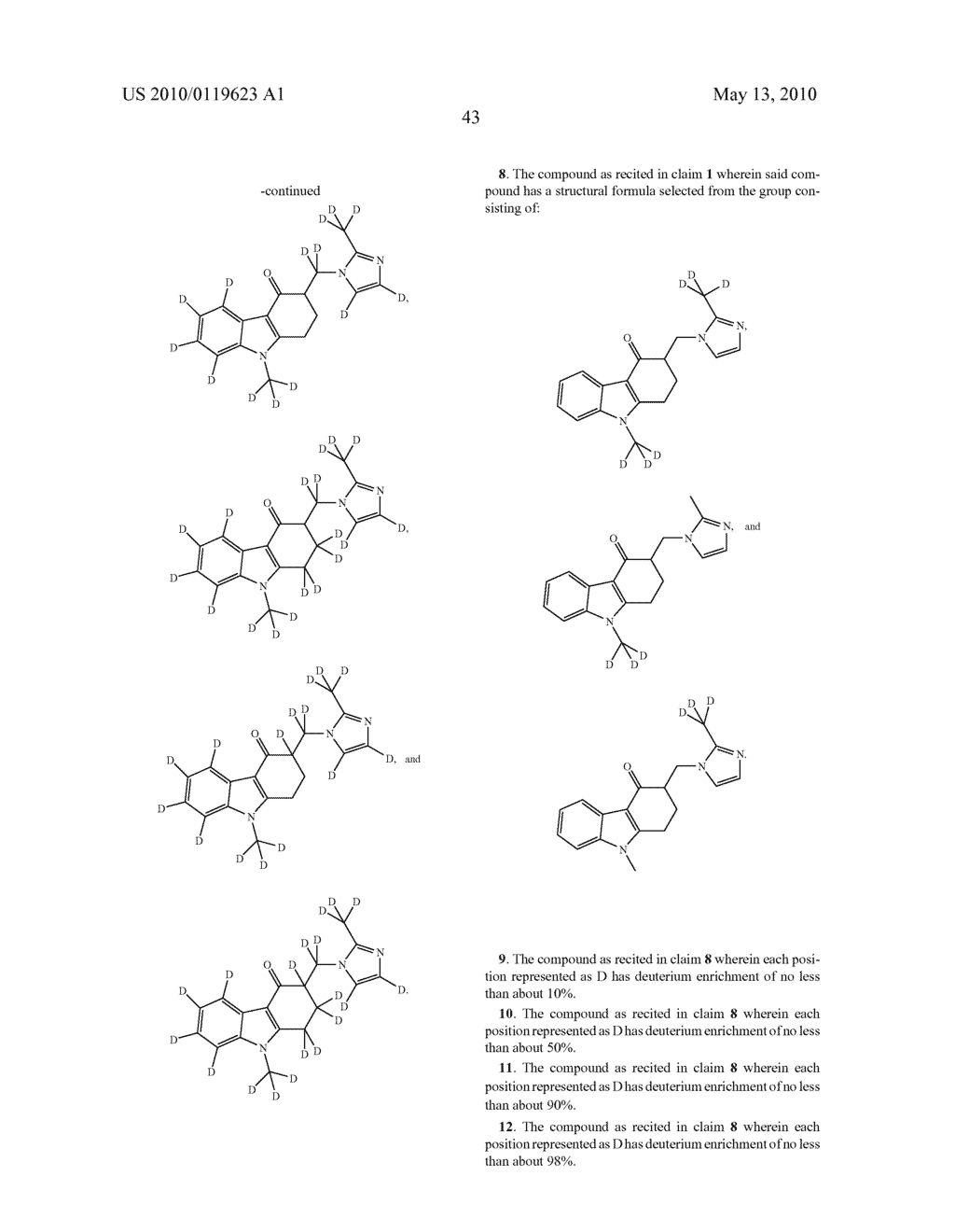 IMIDAZOLYL MODULATORS OF 5-HT3 RECEPTORS - diagram, schematic, and image 44