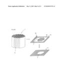 METHOD FOR MANUFACTURING CERAMIC HONEYCOMB STRUCTURE AND COATING MATERIAL FOR THE CERAMIC HONEYCOMB STRUCTURE diagram and image